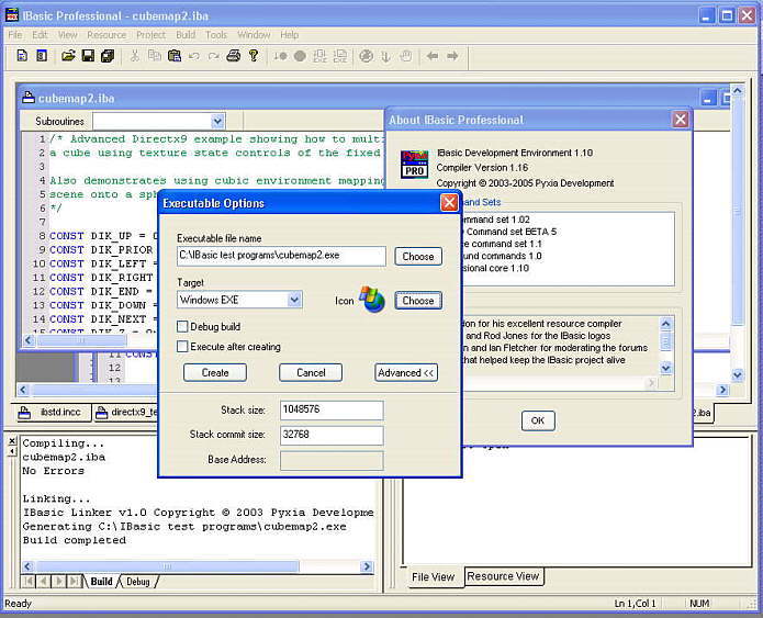 IBasic Professional Screenshot